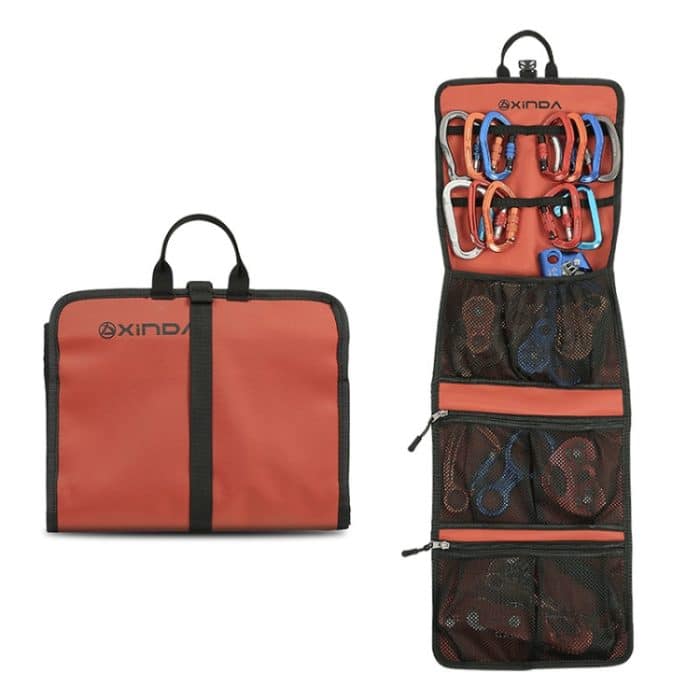 TBD06034768.jpg XINDA 320T Nylontasche Wasserdichte, verschleißfeste Expressschlingen Aufbewahrungstasche für Kletterwerkzeugausrüstung – Bild 1