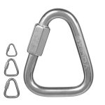 Xinda Dreieck-Verbindungsring aus Edelstahl, Meilong-Schloss, Kletterausrüstung, 6mm, 8mm, 10mm – Bild 2