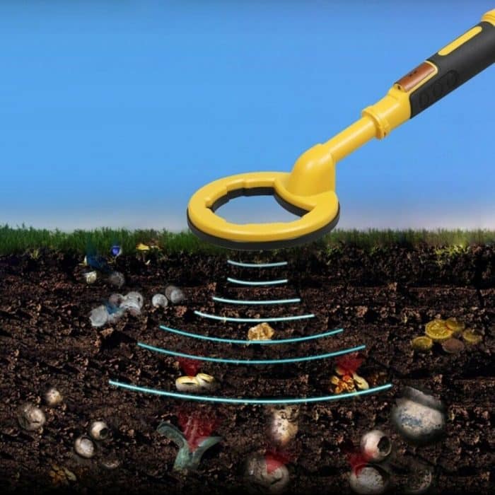 2-in-1-Unterwasser-Metalldetektor IP68 Wasserdichter 60-m-Tauchdetektor – Bild 1