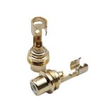 10 Stück AV-Audio-Stecker, RCA-Lotus-Buchse mit Clip, 10psc – Bild 3