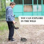 MD3002 Kinder-Strandspielzeug-Untergrund-Metalldetektor, MD3002 (Black) – Bild 7