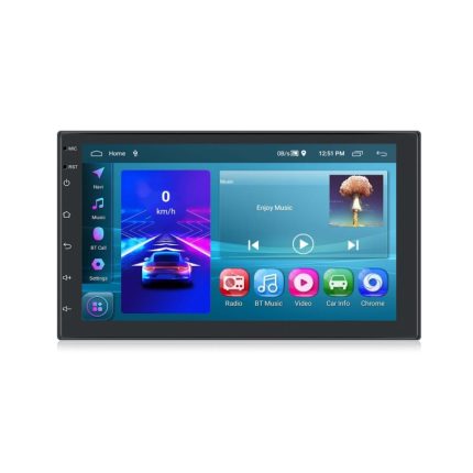 A3194 7 Zoll Android 11 Zentralsteuerung Carplay 2+32G Auto-Großbildschirm-Navigation Rückfahrvideo-Player, Stil:, Standard, Standard+AHD Camera