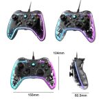 S03 Glare Transparentes kabelgebundenes Gamepad für Nintendo Switch/Sony PS/Computer – Bild 2