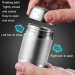 Kacheeg 316 Edelstahl-Halogenkäfig zum Kochen von Fleisch, Gewürzbox, Small, Large – Bild 4