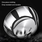 Kacheeg 316 Edelstahlbecken, Lebensmittelqualität, verdicktes Küchenknetbecken, Größe:, 24cm, 26cm, 28cm, 30cm, 32cm – Bild 3