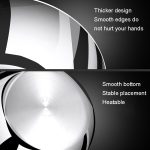 Kacheeg 316 Edelstahlbecken, Lebensmittelqualität, verdicktes Küchenknetbecken, Größe:, 24cm, 26cm, 28cm, 30cm, 32cm – Bild 5