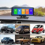 A3073 HD kabelgebundener 9,3-Zoll-1-zu-1-Smart-Player mit kabelloser Carplay-Zwei-Wege-Video-Split-Screen-Anzeige, A3073 9.3 Inch – Bild 5