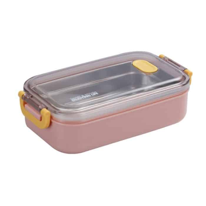 TBD0603492802.jpg Nachfüllbare, isolierte Lunchbox aus 304 Edelstahl mit großem Fassungsvermögen, 800ml (Blue), 800ml (Pink), 800ml (Green), 1.6L (Blue), 1.6L (Pink), 1.6L (Green) – Bild 1