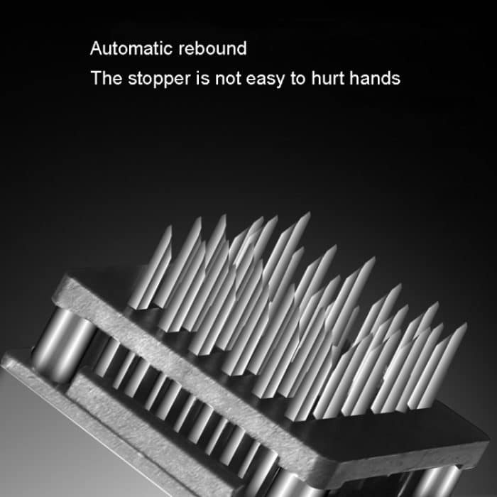 Kacheeg Steakklopfer aus Edelstahl, doppelseitiger Meat Looper, Stil:, Double-sided Meat Looper – Bild 3