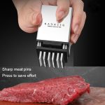 Kacheeg Steakklopfer aus Edelstahl, doppelseitiger Meat Looper, Stil:, Double-sided Meat Looper – Bild 5