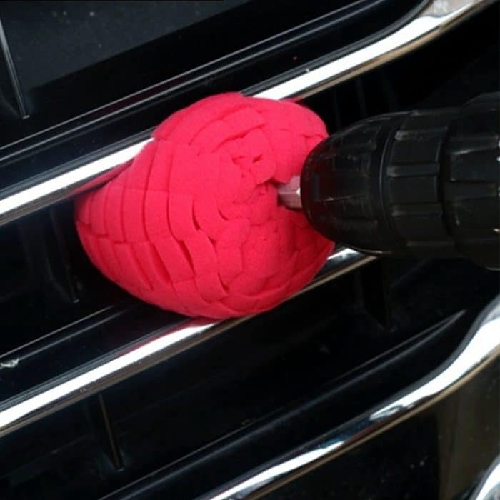 2 Stück Auto-Radfelgen-Schwamm-Polierball für kleine Flächen, 2 in 1 – Bild 4