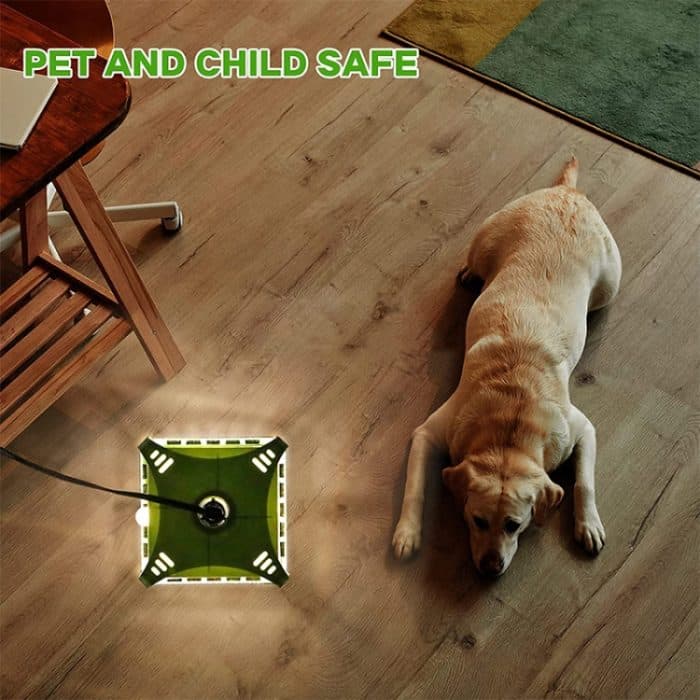 SK121 Quadratische Fliegenfalle Flohfalle Haustier Haushalt Flohlichtfänger, 1pcs, 2pcs – Bild 6