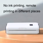 Tragbarer Thermodrucker für Zuhause, kleines Telefon, Büro, kabellos, Papier mit falschen Fragen, Stil:, Bluetooth Edition+50pcs A4 Paper, Bluetooth Edition+100pcs A4 Paper, Bluetooth Edition+200pcs A4 Paper, Bluetooth Edition+500pcs A4 Paper... – Bild 3