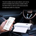 Tragbarer Thermodrucker für Zuhause, kleines Telefon, Büro, kabellos, Papier mit falschen Fragen, Stil:, Bluetooth Edition+50pcs A4 Paper, Bluetooth Edition+100pcs A4 Paper, Bluetooth Edition+200pcs A4 Paper, Bluetooth Edition+500pcs A4 Paper... – Bild 7