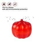 SK116 2 Stück kleine Kürbis-Fruchtfliegenfallen, fliegender Wurmfänger, (Red) – Bild 2