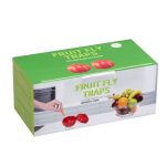 SK116 2 Stück kleine Kürbis-Fruchtfliegenfallen, fliegender Wurmfänger, (Red) – Bild 5