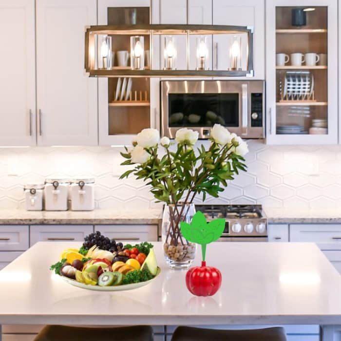 SK116 2 Stück kleine Kürbis-Fruchtfliegenfallen, fliegender Wurmfänger, (Red) – Bild 9