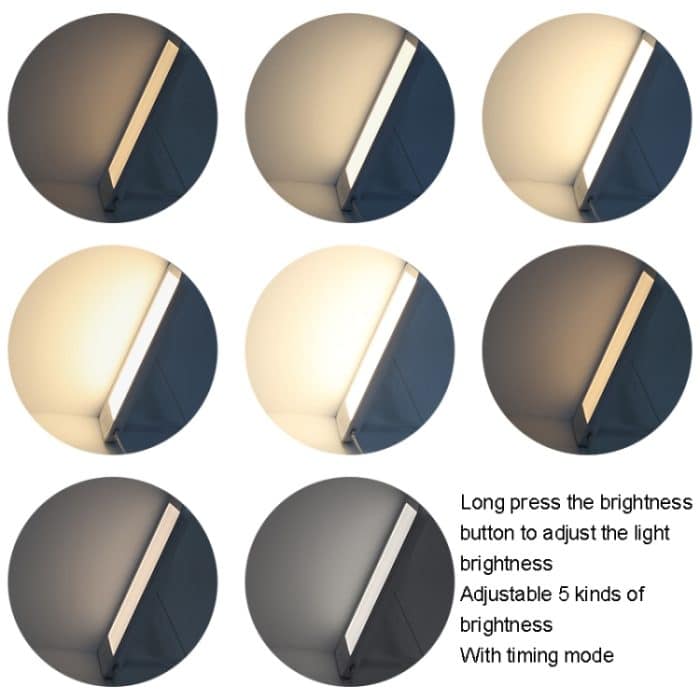 JSK-30 LED-Timing, intelligente Dimmung, SAD-Therapielampe, With Charge Line, With Charge Line+US Plug, With Charge Line+EU Plug, With Charge Line+UK Plug – Bild 4