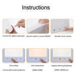 JSK-30 LED-Timing, intelligente Dimmung, SAD-Therapielampe, With Charge Line, With Charge Line+US Plug, With Charge Line+EU Plug, With Charge Line+UK Plug – Bild 10