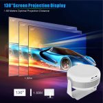 T269 Pro 1280x720P Smart-Projektor WiFi 6 4K Android 11 System Heimkino, EU Plug, US Plug, UK Plug, AU Plug – Bild 4