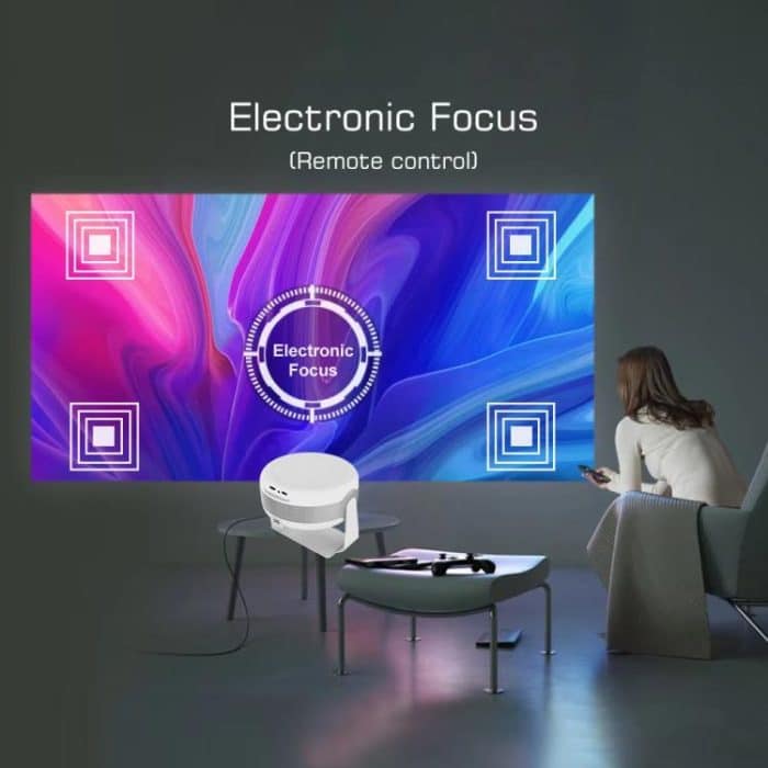 T269 Pro 1280x720P Smart-Projektor WiFi 6 4K Android 11 System Heimkino, EU Plug, US Plug, UK Plug, AU Plug – Bild 7