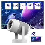 J1 1280 X 720P Projektor WiFi 6 Android 11 System unterstützt Spiegelbildschirm, EU Plug, US Plug, UK Plug, AU Plug – Bild 2