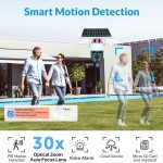 RH-Q10 Graffiti 5MP Wifi Wireless Solarkamera 30X Optischer Zoom Auto Tracking Patrouille IP66 Wasserdicht – Bild 6