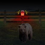 N911N Solaralarm Infrarotsensor Ton und Licht Explosion Warnlicht Tiervertreiber, N911N – Bild 10