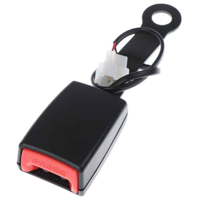 173 mm Autositzgurtschnallenstecker mit Alarmsignal – Bild 2