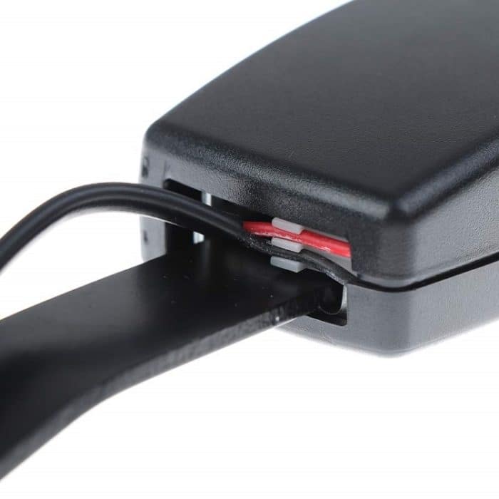 173 mm Autositzgurtschnallenstecker mit Alarmsignal – Bild 3