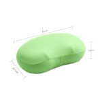 Memory-Schaum-Kissen, Brotkissen, Nackenkissen, entlastet den Gebärmutterhalsdruck, 42 x 21.5 x 10cm (Pink), 42 x 21.5 x 10cm cm(Dark Gray), 42 x 21.5 x 10cm Green, 42 x 21.5 x 10cm Yellow – Bild 3