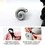 Lendenkissen aus Memory-Baumwolle, Schlaf-Taillenstütze, Lendenkissen, schwangeres Beckenkissen, Light Grey, Dark Gray, Pink – Bild 9