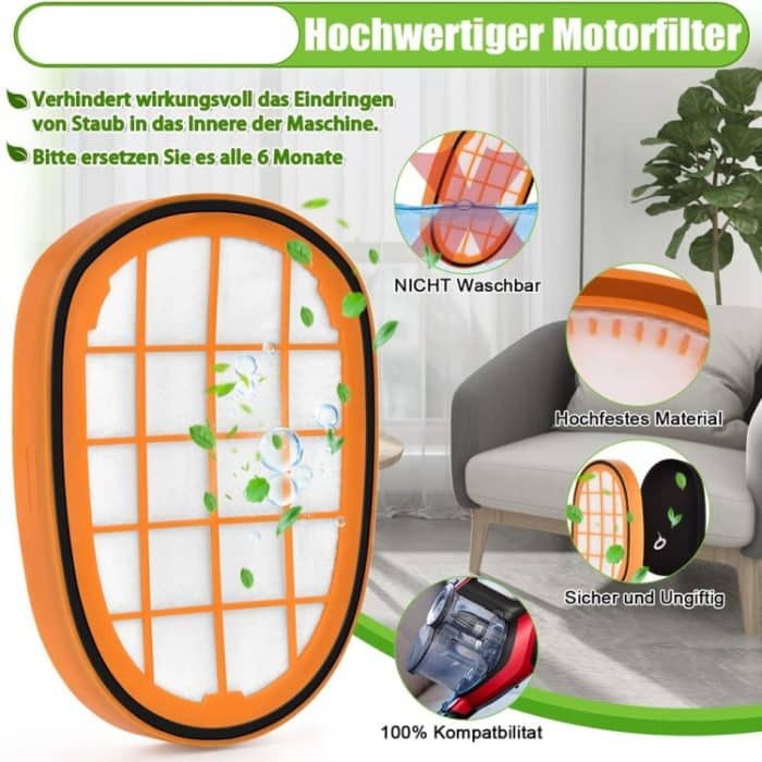 Für Philips FC6812 6814 6823 6827 6908 Staubsaugerfilter – Bild 7