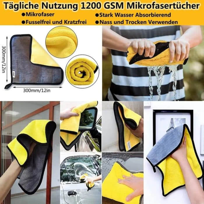 WRS-DS19 9-in-1 elektrische Bohrmaschine Fugenreinigungsbürsten Autowaschwerkzeug-Set, 9 in 1 – Bild 6