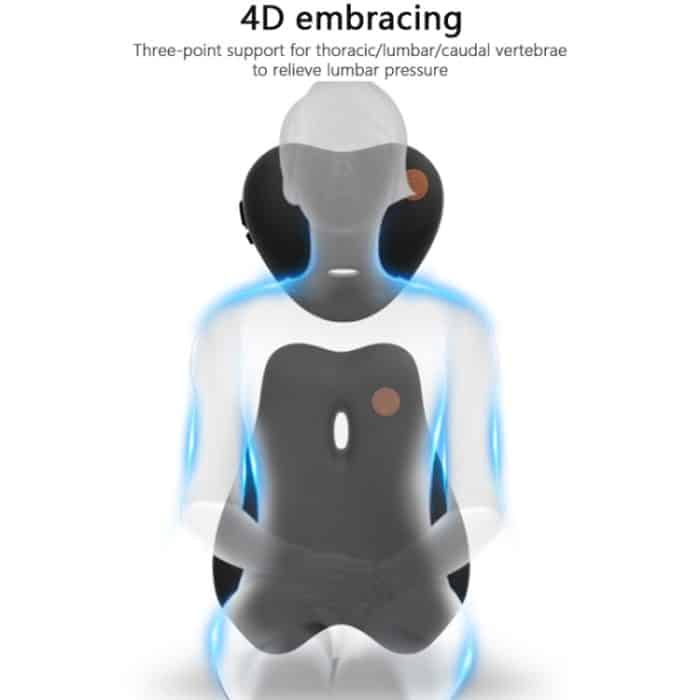 SR-21 Auto-Lendenkissen, Kopfstütze, Sitz, Memory-Schaum, Zubehör, Stil:, Ordinary Headrest (Black), Ordinary Headrest (Gray), Ordinary Headrest (Brown), Massage Headrest (Black), Massage Headrest (Gray), Massage Headrest (Brown)... – Bild 7