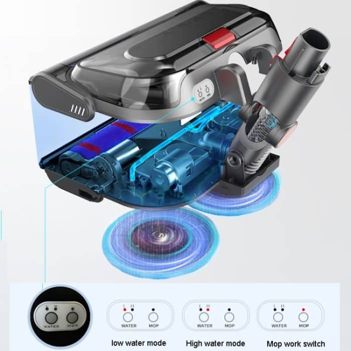 Für Dyson V7 V8 V10 V11 V15 Staubsauger Elektrischer Wischkopf – Bild 3