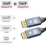 1.4 Version DP-Kabel, vergoldete Schnittstelle, 8K-High-Definition-Display-Computerkabel, 1m, 1.5m, 2m, 3m, 5m, 10m – Bild 2