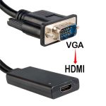 HD55Y VGA-zu-HDMI-Adapterkabel VGA+USB-zu-HD-1080P-Konverter mit Netzteil, VGA+USB To HDMI – Bild 4