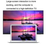 HD55Y VGA-zu-HDMI-Adapterkabel VGA+USB-zu-HD-1080P-Konverter mit Netzteil, VGA+USB To HDMI – Bild 5