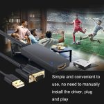 HD55Y VGA-zu-HDMI-Adapterkabel VGA+USB-zu-HD-1080P-Konverter mit Netzteil, VGA+USB To HDMI – Bild 8