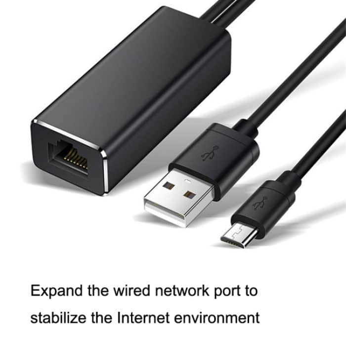 RJ45-Micro-USB-auf-100-M-Ethernet-Adapter Steady Video ansehen – Bild 3