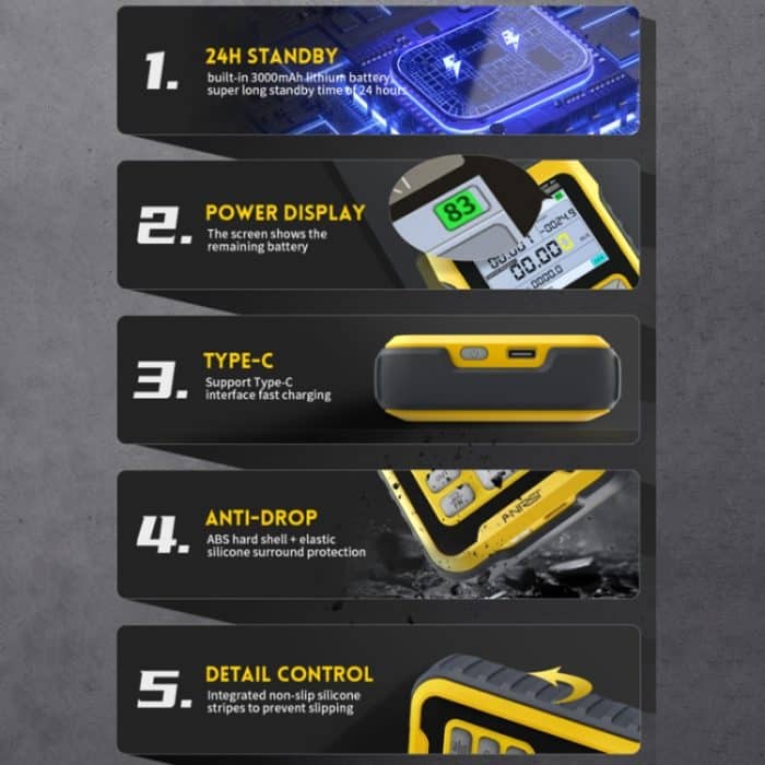 FNIRSI 4–20 mA Multifunktions-Signalgenerator, Stromdruck, thermischer Widerstandskalibrator, SG-004A – Bild 5