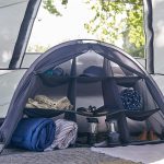 Faltbarer Camping-Aufbewahrungszelt-Schuhschrank mit 9 Fächern für den Reise-Wohnmobil-Kleiderorganisator – Bild 7