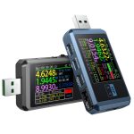 FNIRSI FNB48P USB-Handy-Gleichstrom-Ladegerät-Detektor, Farbe:, Bluetooth Blue, Without Bluetooth Black – Bild 2