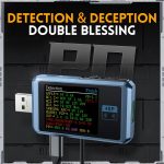 FNIRSI FNB48P USB-Handy-Gleichstrom-Ladegerät-Detektor, Farbe:, Bluetooth Blue, Without Bluetooth Black – Bild 4