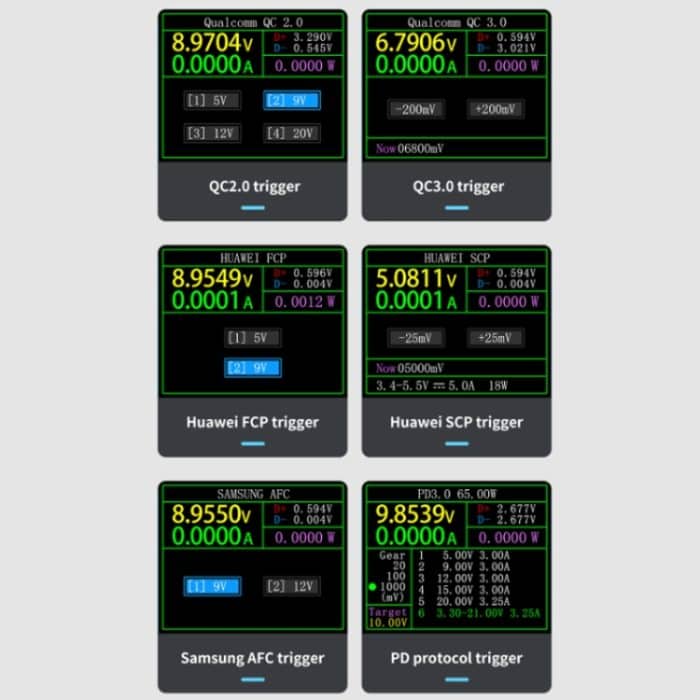 FNIRSI FNB48S USB-Spannungsamperemeter, multifunktionaler Schnellladetester, FNB48S Bluetooth, FNB48S Without Bluetooth – Bild 18