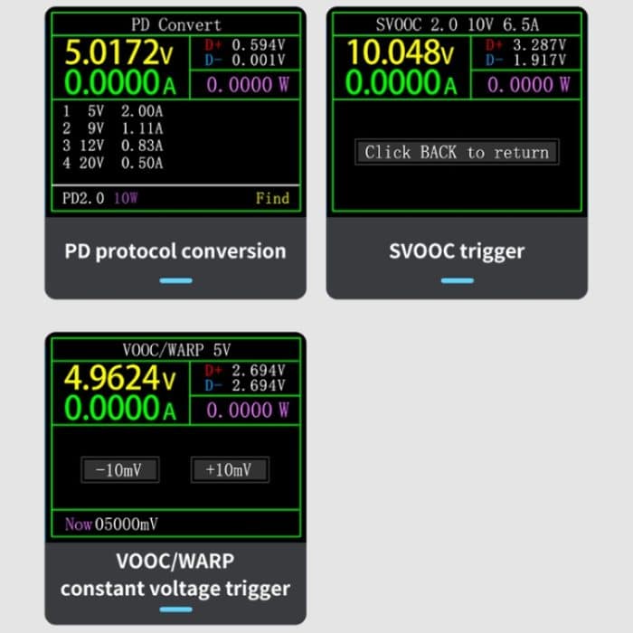 FNIRSI FNB48S USB-Spannungsamperemeter, multifunktionaler Schnellladetester, FNB48S Bluetooth, FNB48S Without Bluetooth – Bild 19