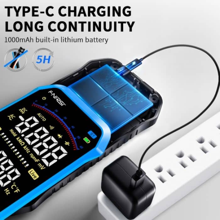 FNIRSI S1 Digitales, hochpräzises, vollautomatisches Digitalmultimeter, S1 – Bild 8