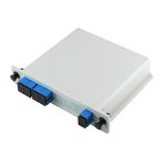 4-in-1-Plug-in-PLC-Splitter, SC-Port, Carrier-Grade-Glasfaser-Splitter