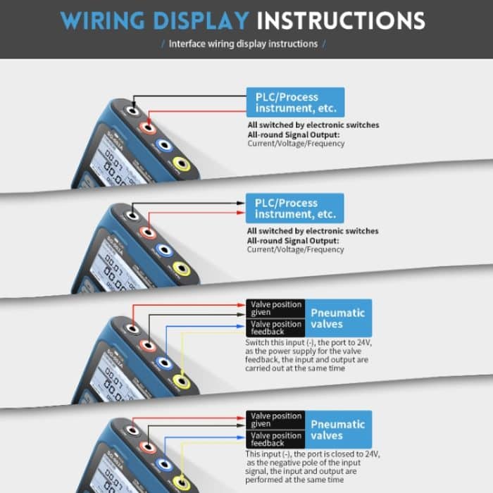 FNIRSI SG-003 Multifunktionaler PWM-Signalgenerator 4-20 mA Spannungs-Stromkalibrator, EU-Stecker, SG-003 – Bild 13